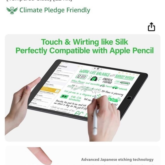 Bioton Screen Protector for Apple iPad 10.2” (2021/2020/2019) - Picture 7 of 9